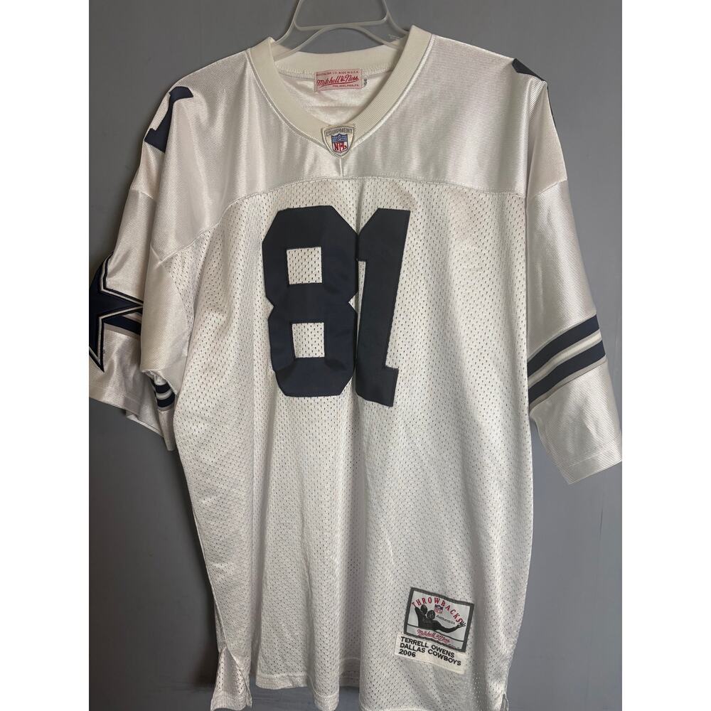 Mitchell & Ness Terrell Owens #81 Dallas Cowboys Jersey Size 56 Authentic NFL